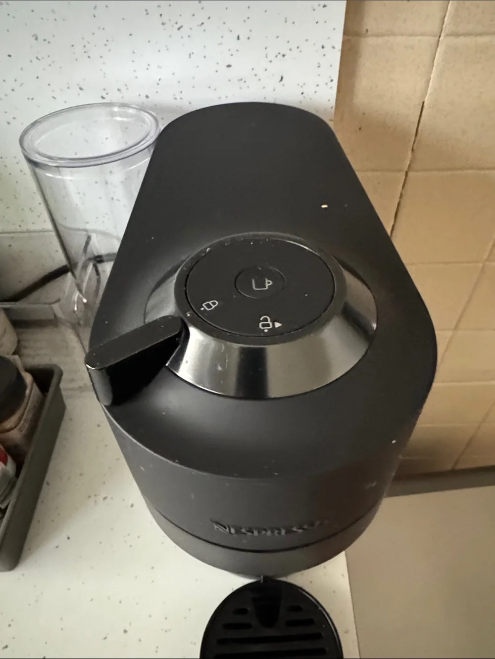 Nespresso Matte Black Vertuo Pop+